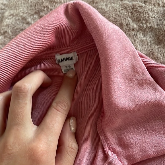 Blush Garage Button Up - Picture 3 of 4